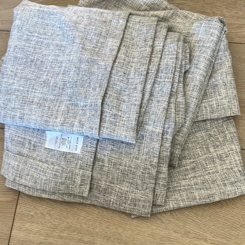 West elm curtains